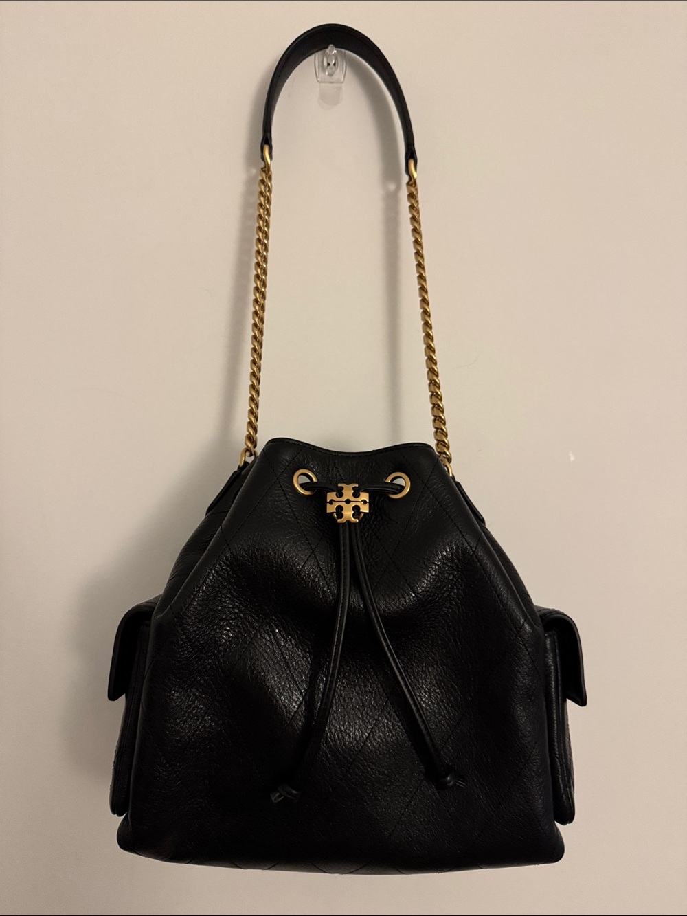 Tory Burch small Charlie drawstring bag